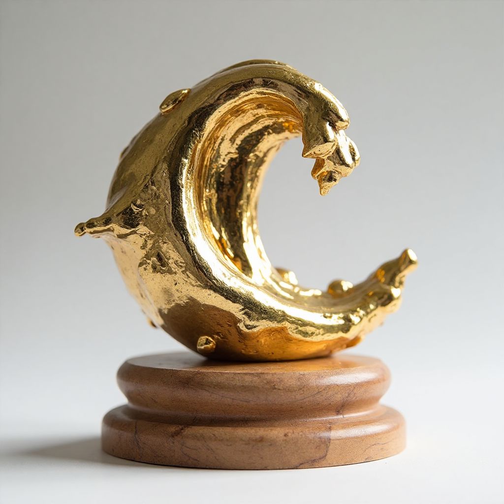 Gold Coast Tourism Award trophy